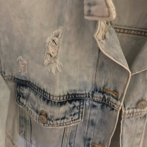 Free People -We The Free Denim Jacket - Picture 4 of 7